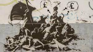 Le radeau de la Méduse Banksy